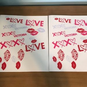 NWOT Bundle of 2 Victoria’s Secret decals collectible